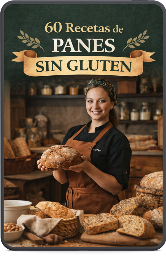 60 Recetas de Panes Sin Gluten
